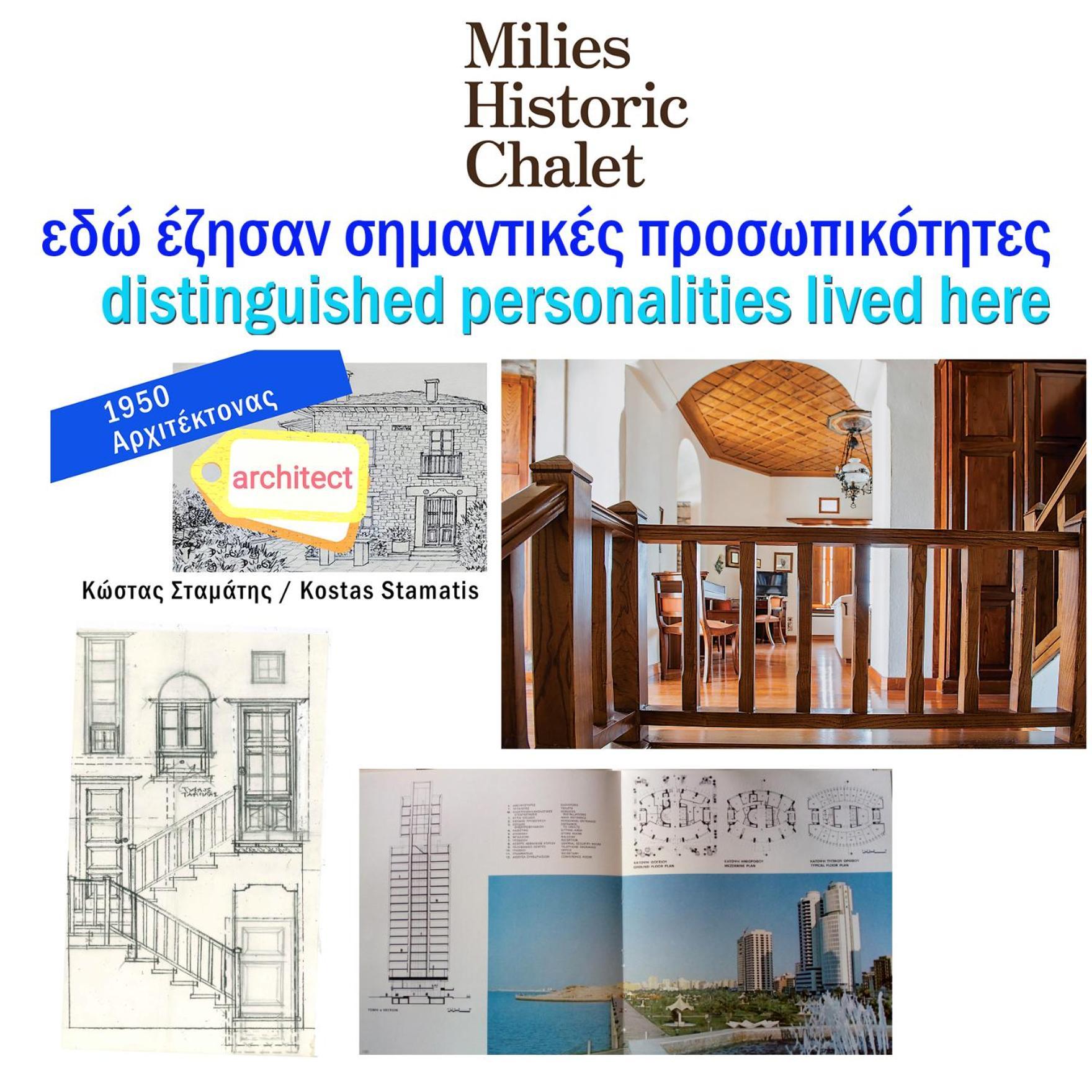 Milies Historic Chalet Pelion Mileai Exterior photo